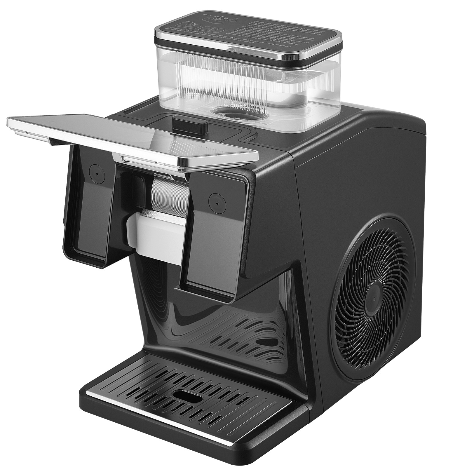 Snowflake Ice Maker Machine With Stainless Steel Blade_voghion.com
